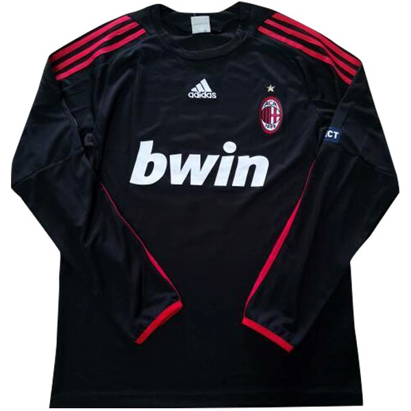 Camiseta Milan Tercera equipación ML Retro 2009/10 Negro